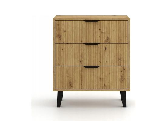 Top E Shop SCANDI 3S SLIM OAK ARTISAN CHEST OF DRAWERS Новинки Для дома и сада 