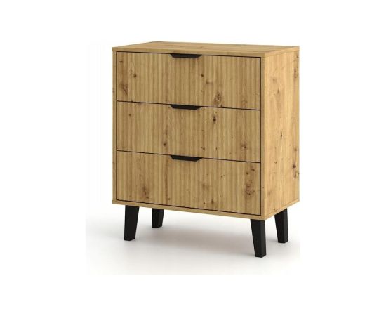 Top E Shop SCANDI 3S SLIM OAK ARTISAN CHEST OF DRAWERS Новинки Для дома и сада 