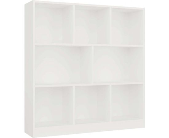 Top E Shop FIESTA 8P WHITE BOOKCASE Jaunumi -Dārzam