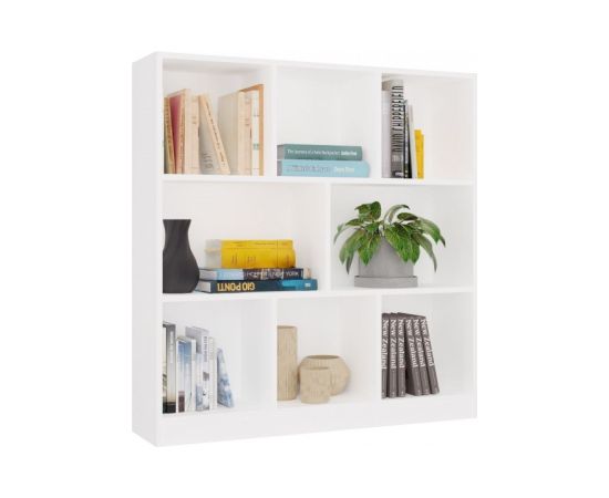 Top E Shop FIESTA 8P WHITE BOOKCASE Jaunumi -Dārzam