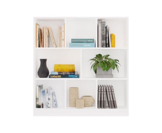 Top E Shop FIESTA 8P WHITE BOOKCASE Jaunumi -Dārzam