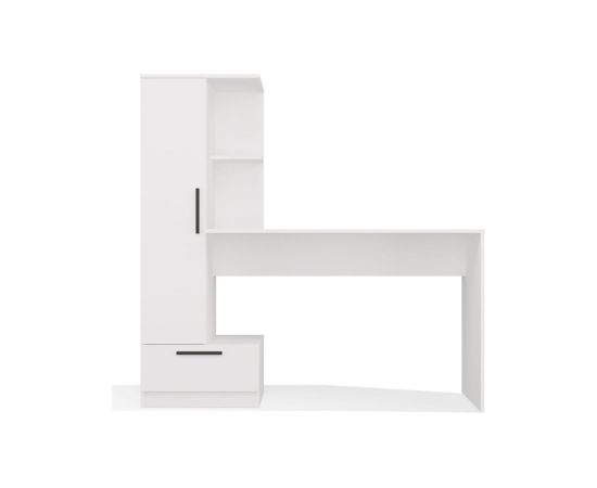 Top E Shop Cosmo Desk + Bookcase Set, White Jaunumi -Dārzam