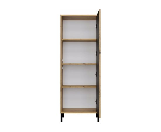 Top E Shop KAMARO 1DD SLIM OAK ARTISAN DISPLAY CABINET Новинки Для дома и сада 
