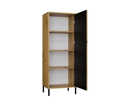 Top E Shop KAMARO 1DD SLIM OAK ARTISAN DISPLAY CABINET Новинки Для дома и сада 