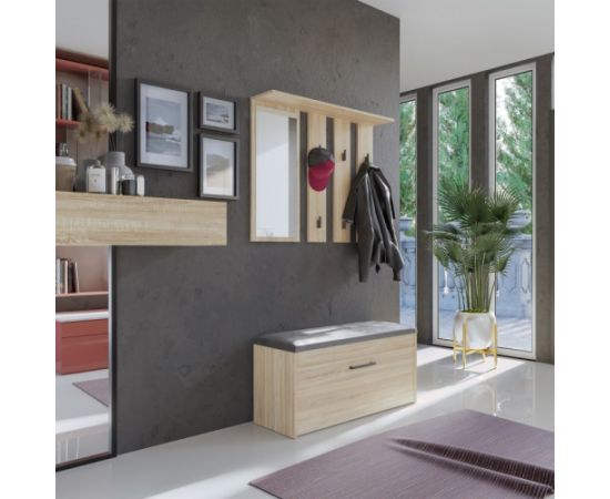 Top E Shop PARMA closet 100x35x180 cm, oak sonoma Новинки Для дома и сада 