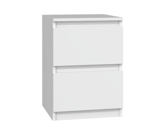Top E Shop MALWA M2 WHITE BEDSIDE TABLE Naktsskapīši