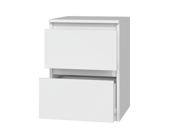 Top E Shop MALWA M2 WHITE BEDSIDE TABLE Naktsskapīši
