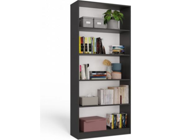 Top E Shop BOOKCASE 80 CM ANTHRACITE Jaunumi -Dārzam