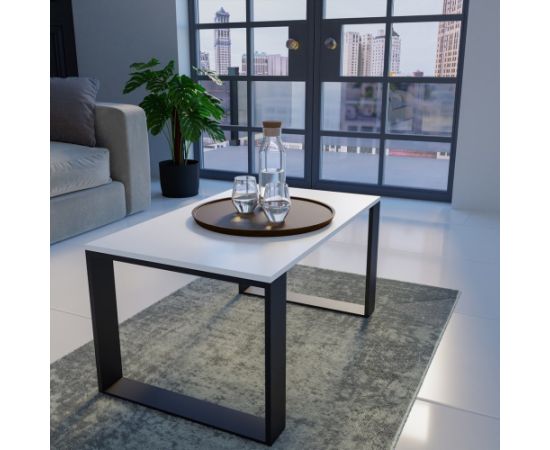 Top E Shop Topeshop MODERN BIEL CZ coffee/side/end table Coffee table Rectangular shape 2 leg(s) Jaunumi -Dārzam