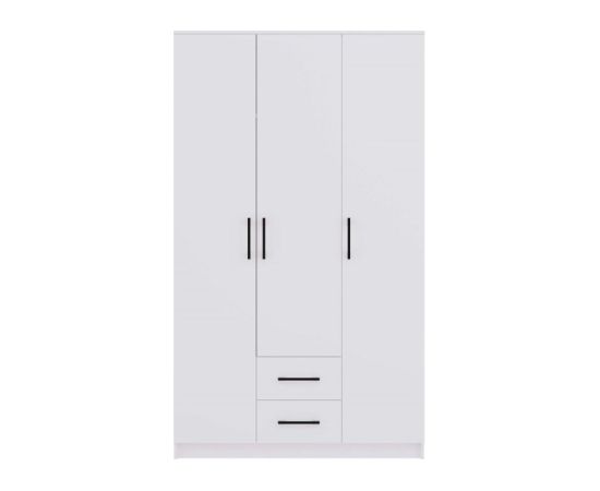 Top E Shop ROMANA wardrobe 120x205 White without mirror Шкафы