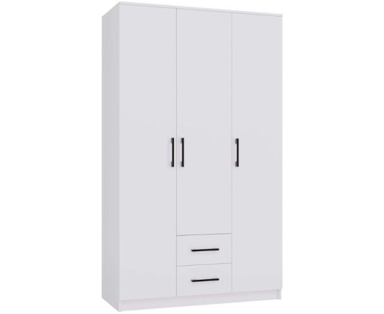Top E Shop ROMANA wardrobe 120x205 White without mirror Шкафы