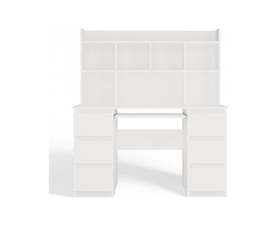 Top E Shop KUBA Desk Set + Extension Piece, White Jaunumi -Dārzam