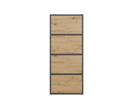 Top E Shop ALMA CHEST OF DRAWERS, ANTHRACITE/ARTISAN OAK Новинки Для дома и сада 