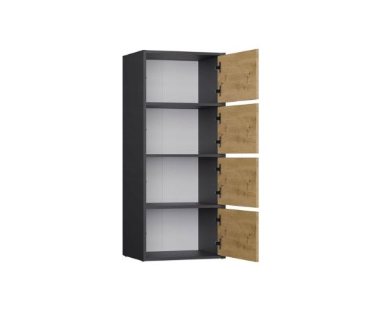 Top E Shop ALMA CHEST OF DRAWERS, ANTHRACITE/ARTISAN OAK Новинки Для дома и сада 