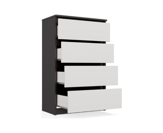 Top E Shop M4 MALWA CHEST OF DRAWERS 4 DRAWERS ANTHRACITE/WHITE Новинки Для дома и сада 