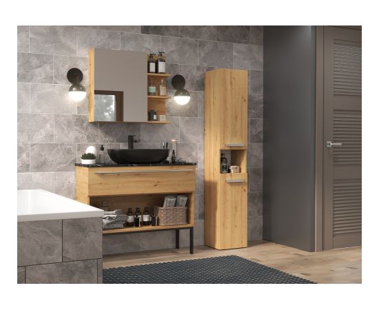 Top E Shop Topeshop NEL I ARTISAN bathroom storage cabinet Oak Новинки Для дома и сада 