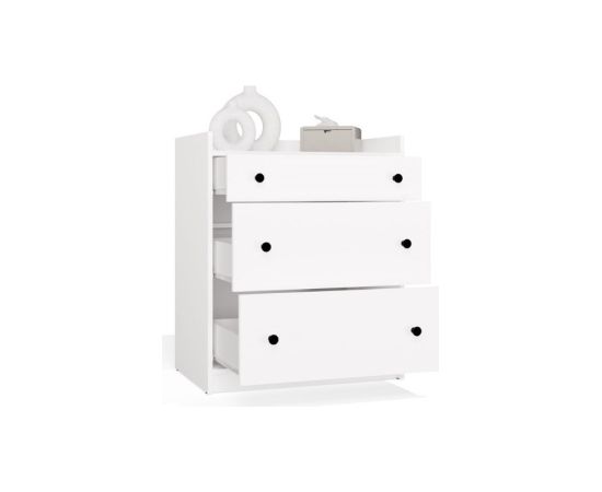 Top E Shop HOUSTON Chest of Drawers White Новинки Для дома и сада 