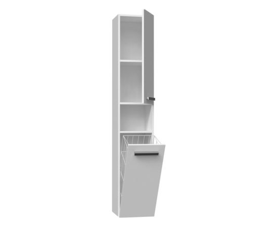Top E Shop Bathroom cabinet NEL III 31x30x174 cm, matt white Новинки Для дома и сада 