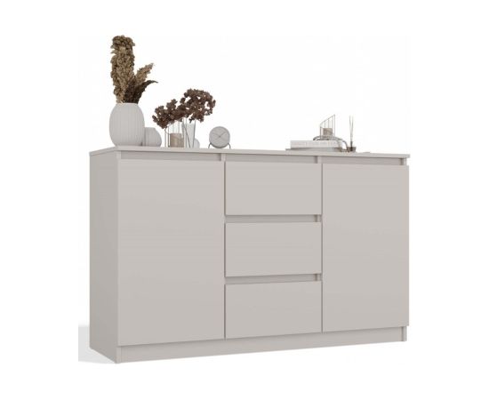 Top E Shop CHEST OF DRAWERS WITH 2 DOORS AND 3 DRAWERS, CASHMERE COLOUR Новинки Для дома и сада 