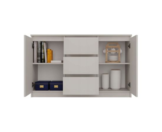 Top E Shop CHEST OF DRAWERS WITH 2 DOORS AND 3 DRAWERS, CASHMERE COLOUR Новинки Для дома и сада 