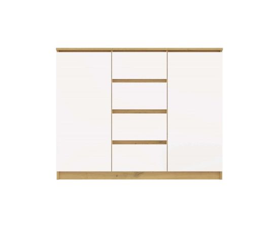 Top E Shop ARTISAN 2-DOOR 4-DRAWER CHEST OF DRAWERS/WHITE Новинки Для дома и сада 