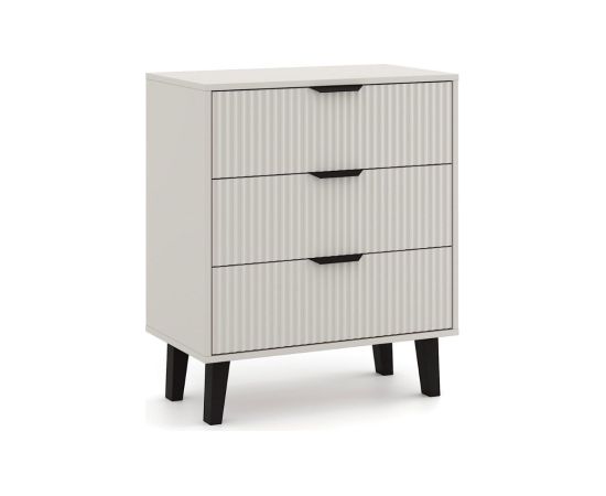 Top E Shop SCANDI 3S SLIM CHEST OF DRAWERS, CASHMERE COLOUR Новинки Для дома и сада 