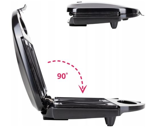 Сэндвичница, 21,5×12,5 см, 800W, 6716, KAMILLE Тостеры для сэндвичей