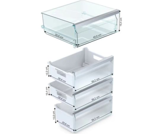 Miele KFN 7833 D 12665220 Iebūvējams Ledusskapis 195cm Ledusskapji, iebūvējami