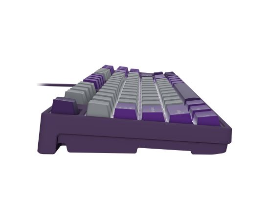Fury Kanabo K2 Gaming Keyboard Wired US Gray/Purple USB Type-A Linear Klaviatūras