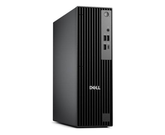 Dell Pro QCS1250 Desktop Slim Intel Core Ultra 5 235 Internal memory 16 GB DDR5 Solid-state drive capacity 512 GB Intel Integrated Graphics Keyboard language No keyboard Windows 11 Pro Warranty 36 month(s) Personālie datori