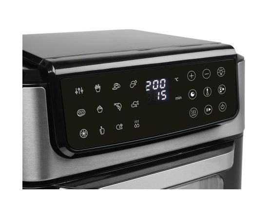 Tristar Airfryer Oven FR-9068 Power 1800 W Capacity 12 L Hot air technology Black Karstā Gaisa Katli (AirFryer)