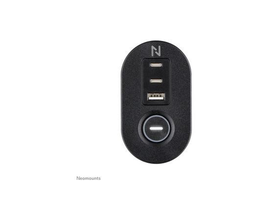 Neomounts Desk socket with clamp and USB-C and USB-A ports - Quick charge DS22-840BL6 Black Новинки Компьютерная техника