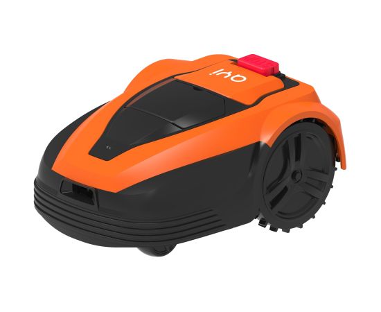 AYI Lawn Mower A1 1400i Orange/Black Mowing Area 1400 m² WiFi APP Yes (Android; iOs) Working time 120 min Brushless Motor Maximum Incline 37 % Speed 22 m/min Waterproof IPX4 68 dB 5200 mAh 180 m boundary wire; 180 pcs. staples; 10 x Cutting Blade Screws;  Газонокосилки-роботы