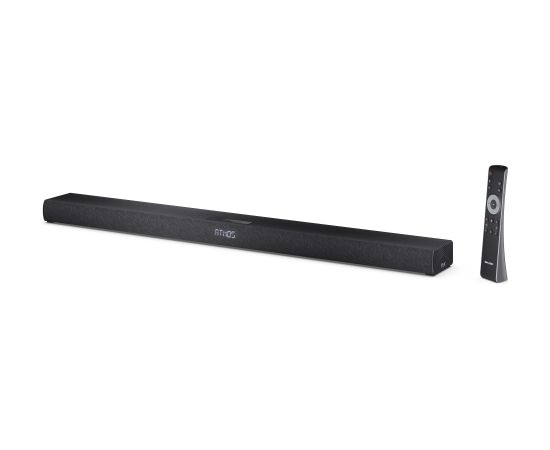 Sharp 2.1ch Ultra-slim Dolby Atmos/DTS Virtual: X Soundbar with Wireless Subwoofer HT-SBW320 360 W Bluetooth Black Wireless connection Bezvadu skaļruņi