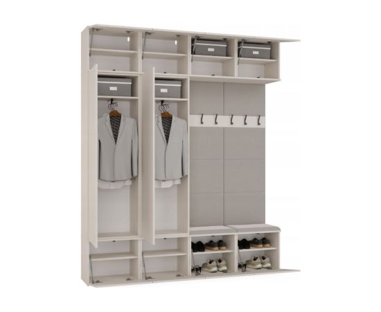 Top E Shop HAGA IV 2SZ2W Cashmere Wardrobe Новинки Для дома и сада 