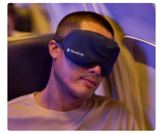 Therabody SleepMask massager Face Black, Blue Красота и здоровье 