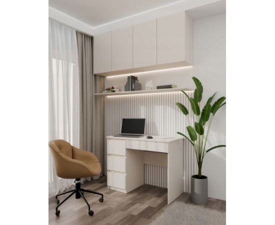 Top E Shop Mijas Left Desk, Cashmere Colour Новинки Для дома и сада 