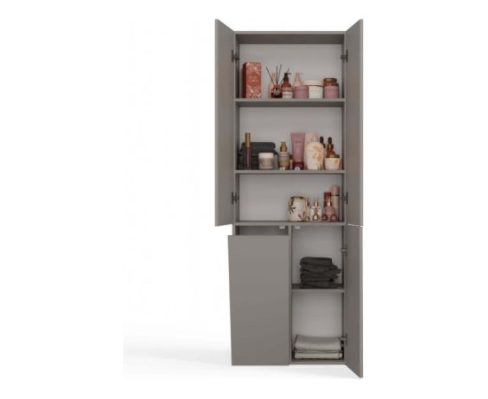 Top E Shop BATHROOM CABINET NEL DK 1K CLAY COLOUR BASKET LONG DOORS Новинки Для дома и сада 