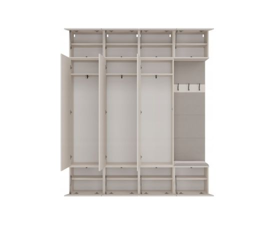 Top E Shop HAGA IV 3SZ1W Cashmere Wardrobe Новинки Для дома и сада 