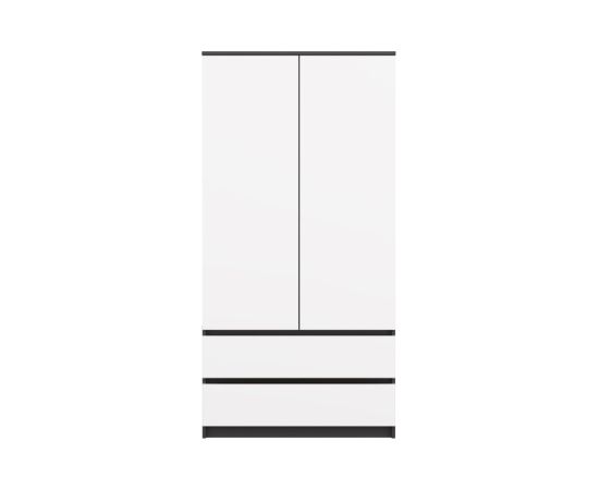 Top E Shop MALWA SS-90 wardrobe, anthracite/white Шкафы