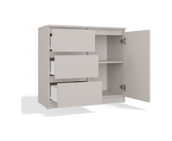 Top E Shop CHEST OF DRAWERS 1 DOOR 3 DRAWERS COLOUR CASHMERE Новинки Для дома и сада 