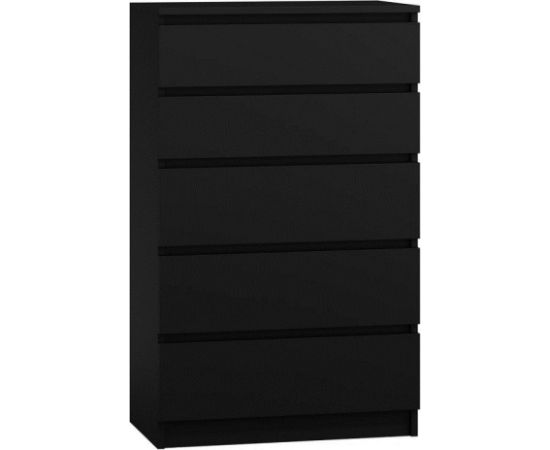 Top E Shop Topeshop M5 CZERŃ chest of drawers Новинки Для дома и сада 