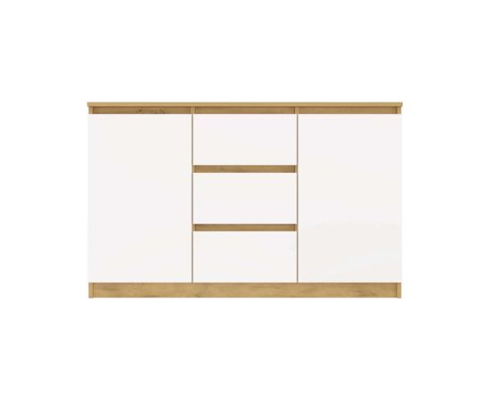 Top E Shop ARTISAN 2-DOOR 3-DRAWER CHEST OF DRAWERS/WHITE Новинки Для дома и сада 