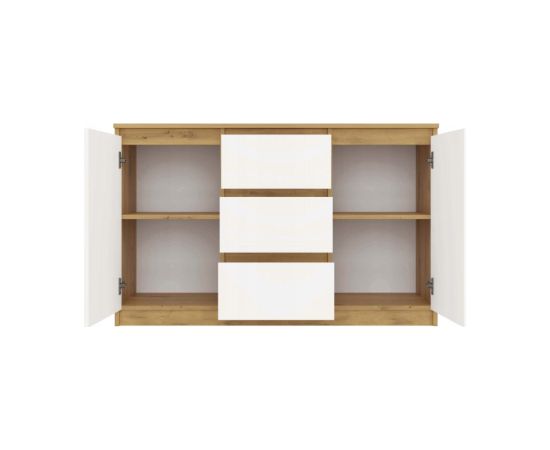 Top E Shop ARTISAN 2-DOOR 3-DRAWER CHEST OF DRAWERS/WHITE Новинки Для дома и сада 