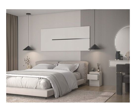 Top E Shop MALWA M2 KASZMIR BEDSIDE TABLE Naktsskapīši