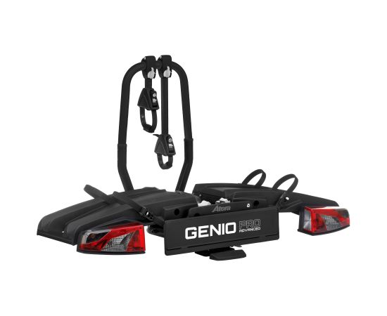 Atera Genio Pro Advanced 2-bike Black 022785 Velosipēdu turētājs uz sakabes āķa Velosipēdu turētāji