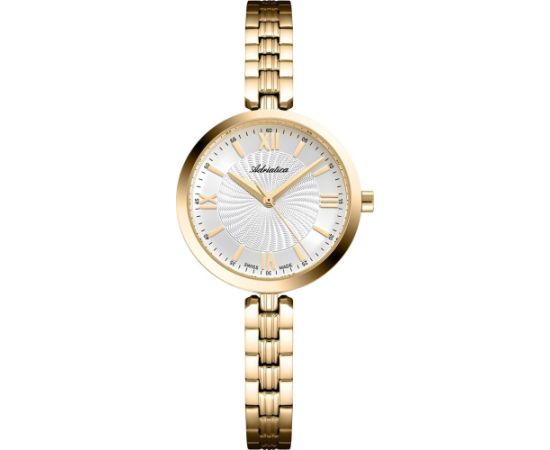 Rokas Pulkstenis Adriatica A3828.1163Q golden Rokas pulksteņi 