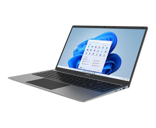 THOMSON laptop Neo N15, 15,6-inch, Intel Celeron N4020/1920x1080 FHD TN, 8GB RAM DDR4, 256Gb SSD, Wifi AC, BT, 1MP Webcam, TypeC data, 8000 mAh 7.6V, Windows 11S, Keyboard QWERTY US, Silver Portatīvie datori