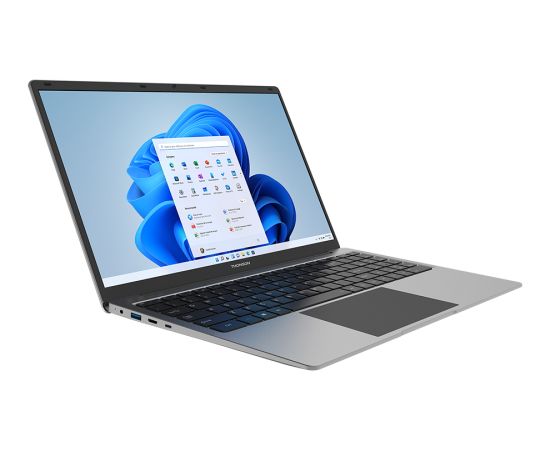 THOMSON laptop Neo N15, 15,6-inch, Intel Celeron N4020/1920x1080 FHD TN, 8GB RAM DDR4, 256Gb SSD, Wifi AC, BT, 1MP Webcam, TypeC data, 8000 mAh 7.6V, Windows 11S, Keyboard QWERTY US, Silver Portatīvie datori