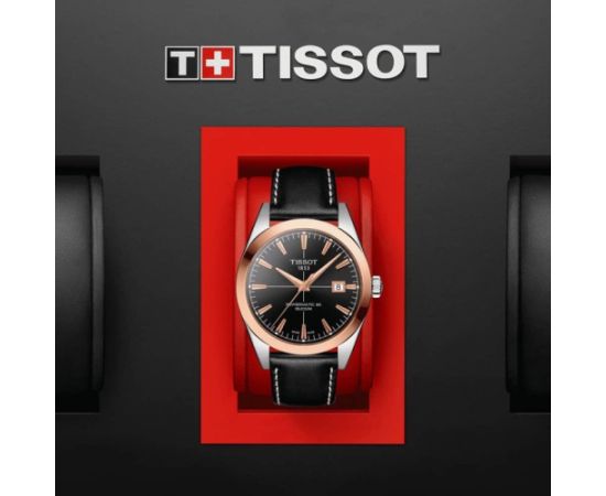 Tissot T-Gold Glendora Powermatic 80 Silicium 18K Gold T927.407.46.051.00 Rokas pulksteņi 
